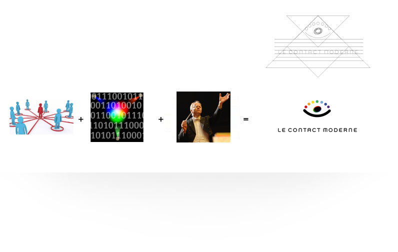 Apercu : Le Contact Moderne : Logo
